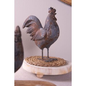 Dekorace kohout 19x9x24 cm - 6PR2610