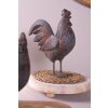 Dekorace kohout 19x9x24 cm - 6PR2610