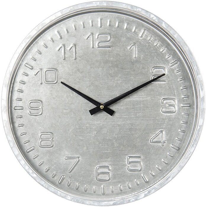 Hodiny Ø 39x5 cm - 1xAA - Clayre & Eef 6KL0567