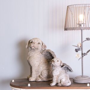 Clayre & Eef Dekorace Socha koně šedá Polyresin 28x12x43 cm 6PR2652