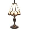 Stolní lampa Tiffany Ø 14x31 cm E14-max 1x40W