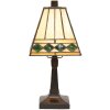 Stolní lampa Tiffany Ø 20x30 cm E14-max 1x40W