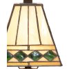 Stolní lampa Tiffany Ø 20x30 cm E14-max 1x40W