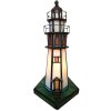 Stolní lampa Tiffany lighthouse 11x11x25 cm 1x E14 max 25W