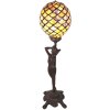 Stolní lampa Tiffany 21x21x51 cm 1x E14 max 25W