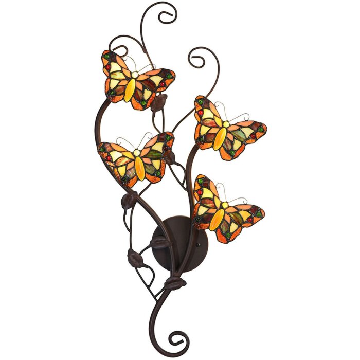 Nástěnné svítidlo Tiffany 32x68 cm G4-4x2W - 5LL-5979