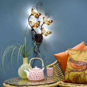 Nástěnné svítidlo Tiffany 32x68 cm G4-4x2W - 5LL-5979