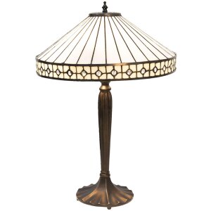 Stolní lampa Tiffany Ø 40x58 cm E27-max 2x60W