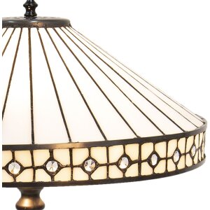 Stolní lampa Tiffany Ø 40x58 cm E27-max 2x60W
