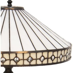 Stolní lampa Tiffany Ø 40x58 cm E27-max 2x60W