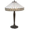 Stolní lampa Tiffany Ø 40x58 cm E27-max 2x60W