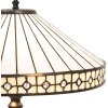 Stolní lampa Tiffany Ø 40x58 cm E27-max 2x60W