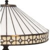 Stolní lampa Tiffany Ø 40x58 cm E27-max 2x60W