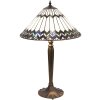 Stolní lampa Tiffany Ø 40x62 cm E27-max 2x60W