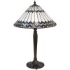 Stolní lampa Tiffany Ø 40x62 cm E27-max 2x60W