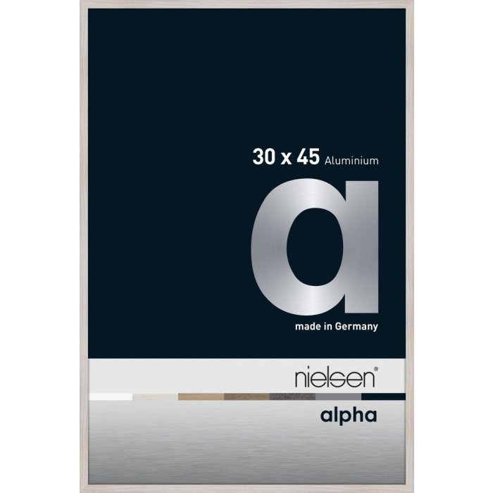 Hliníkový obrazový rám Nielsen Alpha 30x45 cm dub bílý