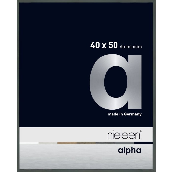 Hliníkový obrazový rám Nielsen Alpha 40x50 cm platina