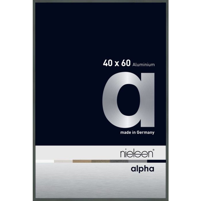 Hliníkový obrazový rám Nielsen Alpha 40x60 cm platina