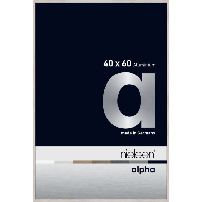 Hliníkový obrazový rám Nielsen Alpha 40x60 cm dub bílý