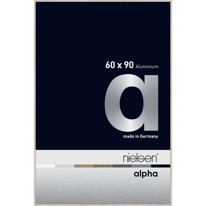 Hliníkový obrazový rám Nielsen Alpha 60x90 cm dub bílý
