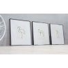 Hliníkový obrazový rám Nielsen Alpha 70x70 cm platina
