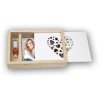 ZEP dřevěný box na fotografie Love USB + fotografie 15x20 cm