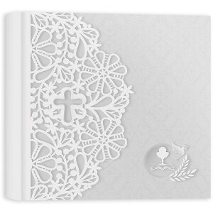 ZEP fotoalbum Communion šedé 24x24 cm...