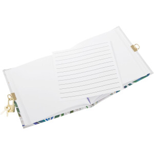 Goldbuch diář Tropical White 16,5x16,5 cm 96 bílých stran