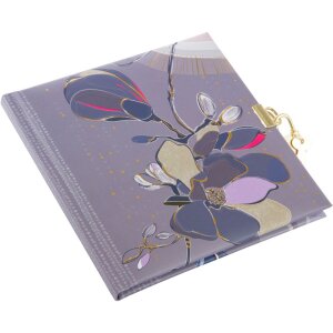 Goldbuch diář Magnolia taupe 16,5x16,5 cm 96 bílých stran