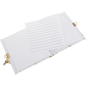 Diář Něžné květiny 16,5x16,5 cm