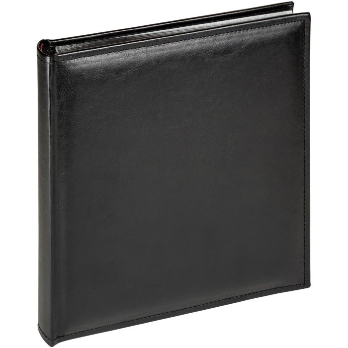 Walther Fotoalbum Deluxe černé 26x25 cm 50 černých stran