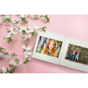 Walther fotoalbum Bloomy 18x18 cm 30 bílých stran