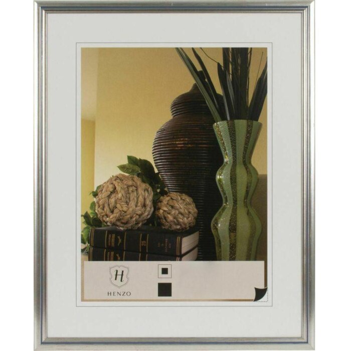 Dřevěný rám Henzo Artos 40x60 cm stříbrný