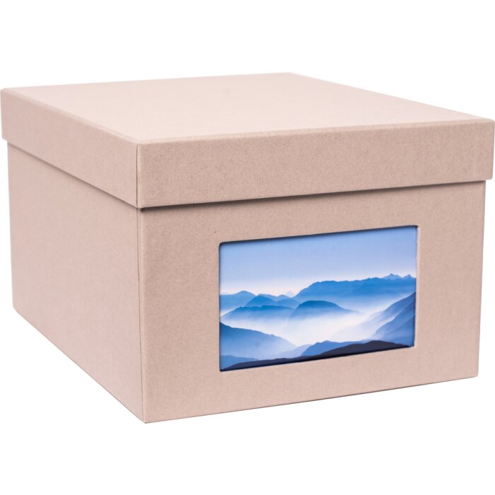 HNFD XL fotobox Kandra 700 fotografií 15x20 cm taupe