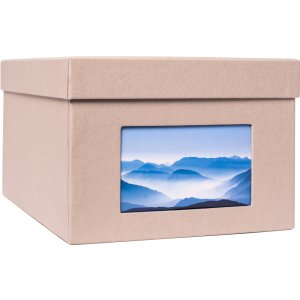 HNFD XL fotobox Kandra 700 fotografií 15x20 cm taupe