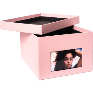 HNFD XL fotobox Kandra 700 fotografií 15x20 cm růžový