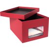 HNFD XL fotobox Kandra 700 fotografií 15x20 cm rosso