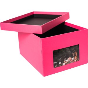 HNFD XL fotobox Kandra 700 fotografií 15x20 cm fuchsiový