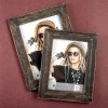 Dřevěný fotorámeček Lou 15x20 cm černý