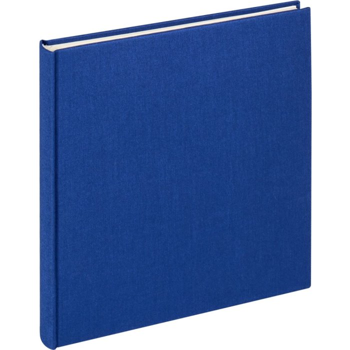 Walther fotoalbum Látkové modré 26x25 cm 40 bílých stran