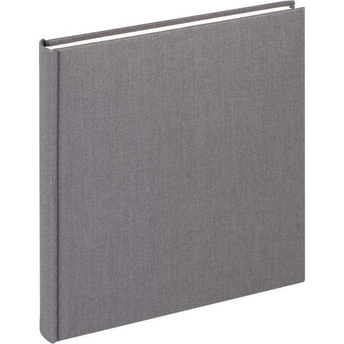 Walther fotoalbum Látkové antracitové 26x25 cm 40 bílých stran