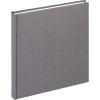 Walther fotoalbum Látkové antracitové 26x25 cm 40 bílých stran