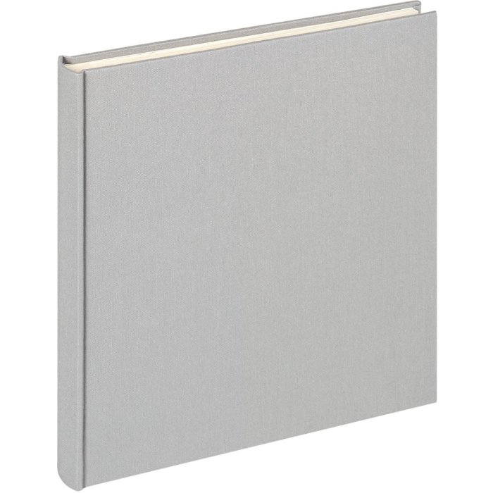 Walther fotoalbum Látkové šedé 26x25 cm 40 bílých stran