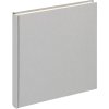 Walther fotoalbum Látkové šedé 26x25 cm 40 bílých stran