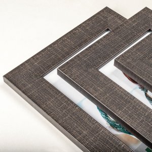 Rámeček na fotografie přátelství 15x20 cm tmavě hnědý