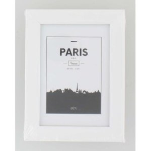 Plastový rám Paris 10x15 cm bílý