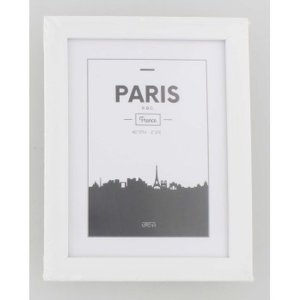 Plastový rám Paris 15x20 cm bílý