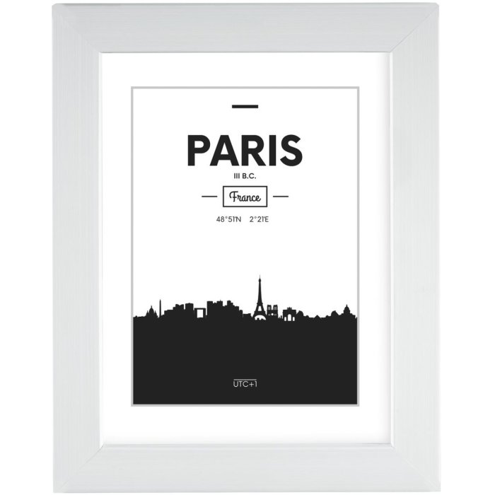 Plastový rám Paris 20x30 cm bílý
