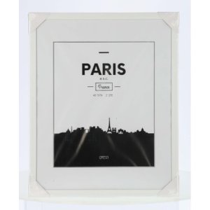 Plastový rám Paris 40x50 cm bílý
