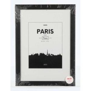Plastový rám Paris 21x30 cm černý